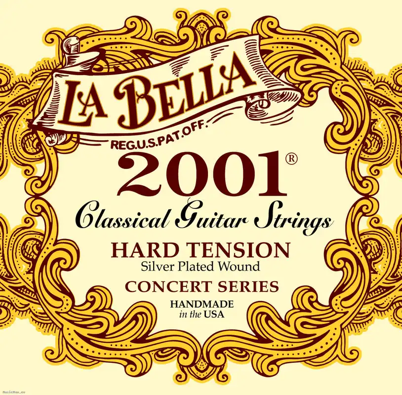 LA BELLA 2001 HARD Klassische Gitarrensaiten Abverkauf