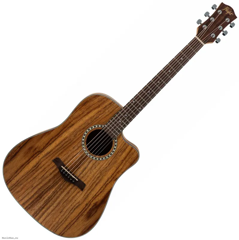 FLIGHT D-155C TEAK NA Akustikgitarre Schnäppchen