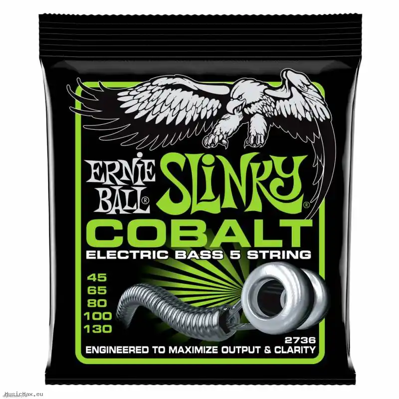 Sofort Bestellen ERNIE BALL 2736 COBALT 45-130 Bass Saiten
