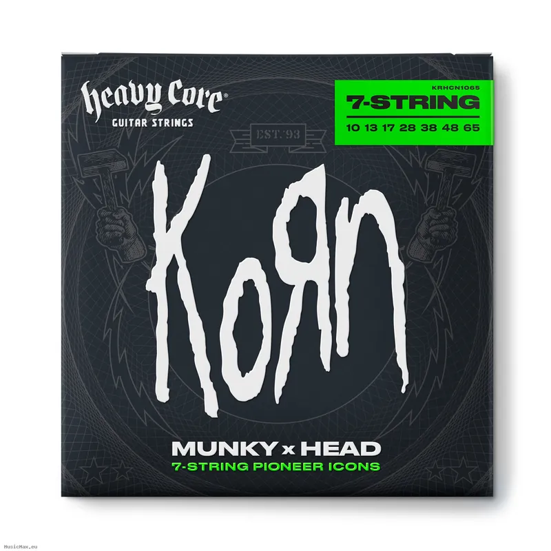 Sichere Zahlung DUNLOP ACCESSORIES KRHCN1065-7 KORN HEAVY CORE 10-65-7 E-Gitarrensaiten