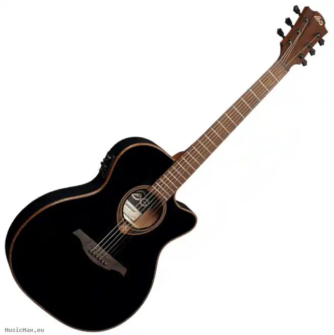 Knallerangebot LAG T118 ASCE BLK Elektroakustische Gitarre