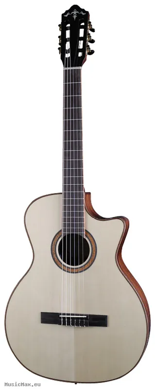 CRAFTER SNT 16CE PRO DS-2 PRO PREAMP Natur Elektro Klassische Gitarre mit Tasche Beliebt
