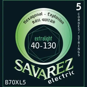 Jetzt Bestellen SAVAREZ B70XL5 HEXAGONAL EXPLOSION 40-130 Bass Saiten