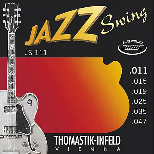 THOMASTIK JS111 11-47 Flatwound E-Gitarrensaiten Sofort Bestellen
