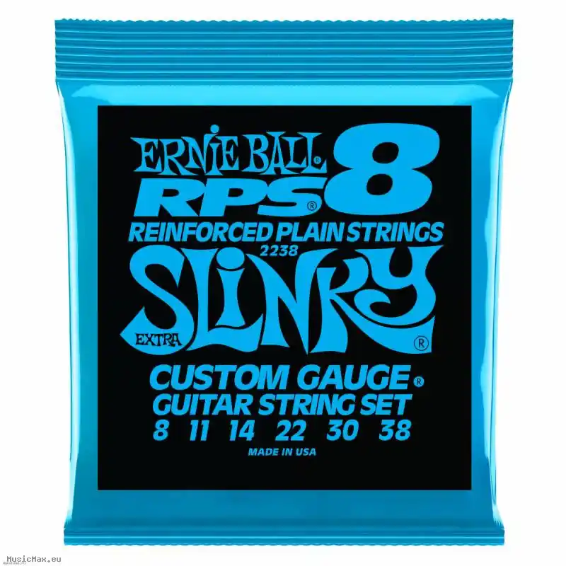 Angebot ERNIE BALL 2238 EXTRA SLINKY RPS 8-38 E-Gitarrensaiten