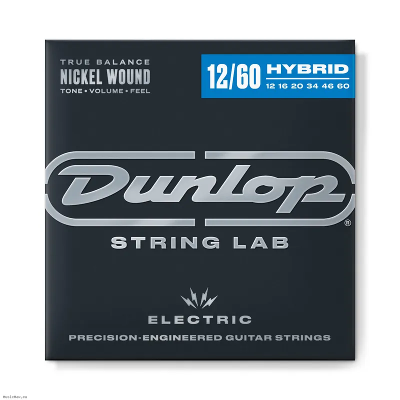Aktuell DUNLOP ACCESSORIES DEN1260 12-60 E-Gitarrensaiten