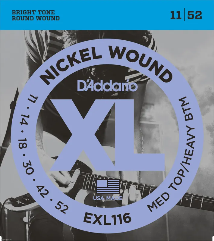 DADDARIO EXL116 11-52 E-Gitarrensaiten Echt