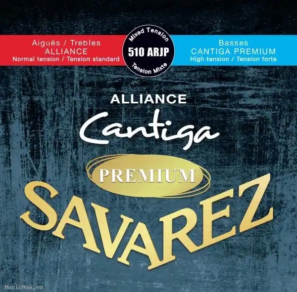 Knallerangebot SAVAREZ 510ARJP ALLIANCE CANTIGA PREMIUM Mixed Tension Klassische Gitarrensaiten