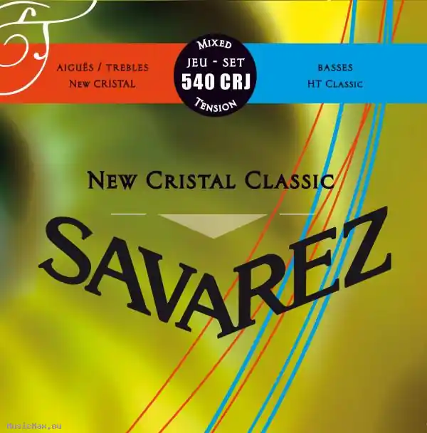 Direktkauf SAVAREZ 540CRJ NEW CRISTAL CLASSIC Mixed Tension Klassische Gitarrensaiten
