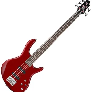 CORT ACTION BASS V PLUS Trans Red 5-saitige Bassgitarre Solange Der Vorrat Reicht