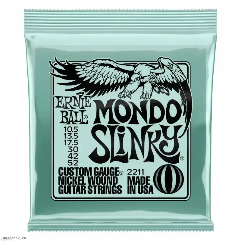 Knallerangebot ERNIE BALL 2211 MONDO SLINKY 10.5-52 E-Gitarrensaiten