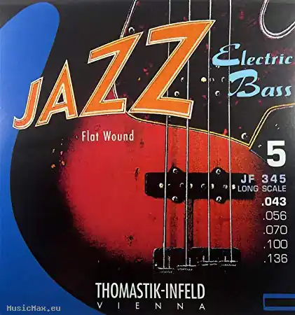 Beliebt THOMASTIK JF345 43-136 Flatwound Bass Saiten