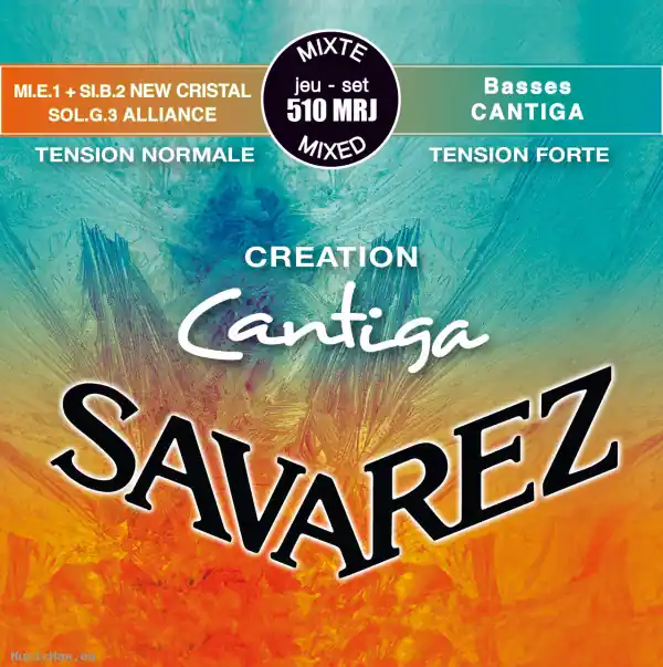 Rabatt SAVAREZ 510MRJ CREATION CANTIGA Mixed Tension Klassische Gitarrensaiten
