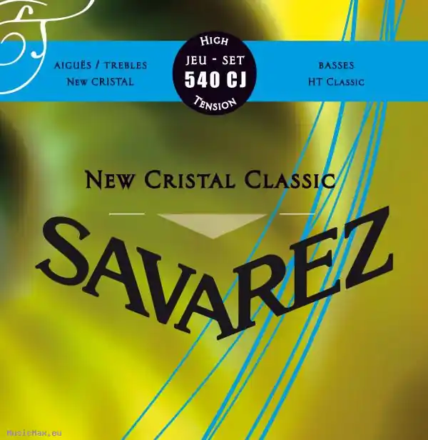 SAVAREZ 540CJ NEW CRISTAL CLASSIC Hard Tension Klassische Gitarrensaiten Saisonangebot