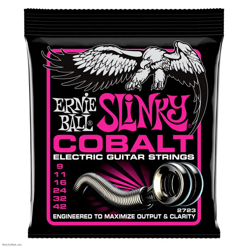 ERNIE BALL 2723 COBALT 9-42 E-Gitarrensaiten Super-Preis