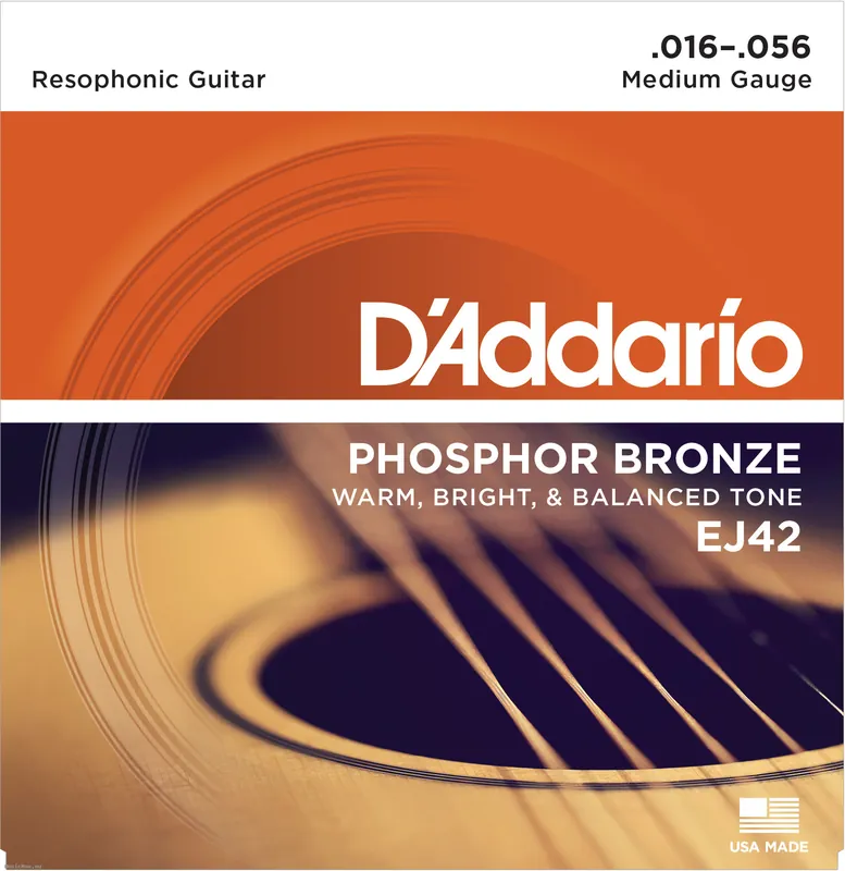 DADDARIO EJ42 16-56 Resonator Saiten Meistverkauft