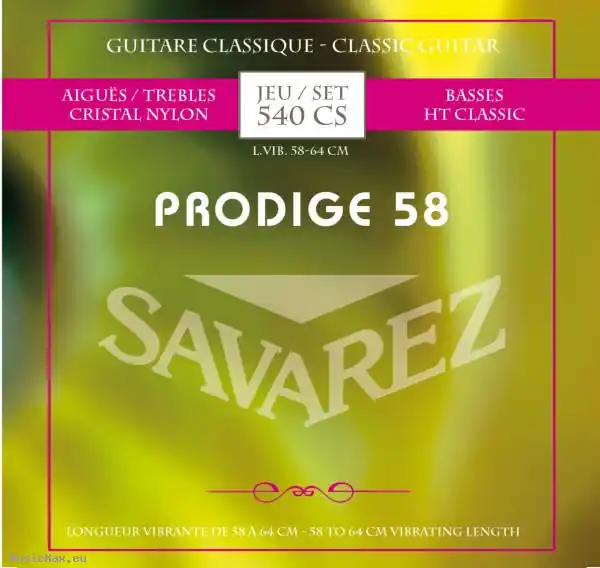 Sonderaktion SAVAREZ PRODIGE NEW CRISTAL CLASSIC (1/2, 3/4) Klassische Gitarrensaiten