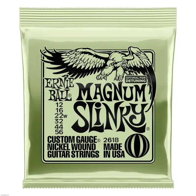 ERNIE BALL 2618 MAGNUM SLINKY 12-56 E-Gitarrensaiten Neu Im Sortiment