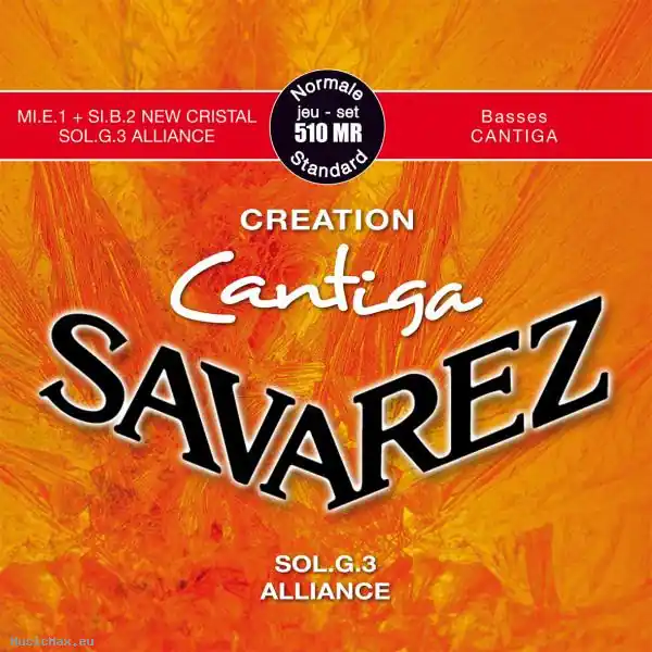 Abverkauf SAVAREZ 510MR CREATION CANTIGA Normal Tension Klassische Gitarrensaiten