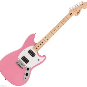Geprüft SQUIER SONIC MUSTANG HH MN Flash Pink E-Gitarre