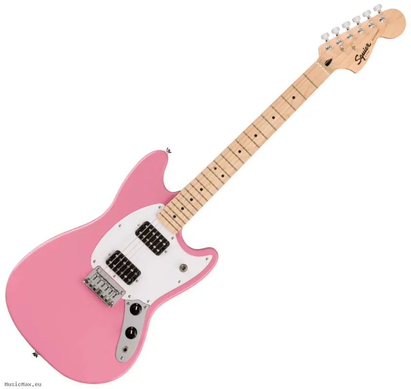 Geprüft SQUIER SONIC MUSTANG HH MN Flash Pink E-Gitarre