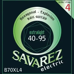 SAVAREZ B70XL4 HEXAGONAL EXPLOSION 40-95 Bass Saiten Kracherpreis
