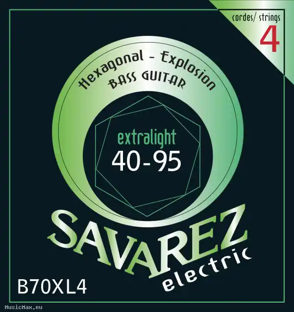 SAVAREZ B70XL4 HEXAGONAL EXPLOSION 40-95 Bass Saiten Kracherpreis