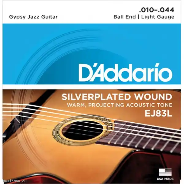 DADDARIO EJ83L 10-44 E-Gitarrensaiten Kostenloser Rückversand