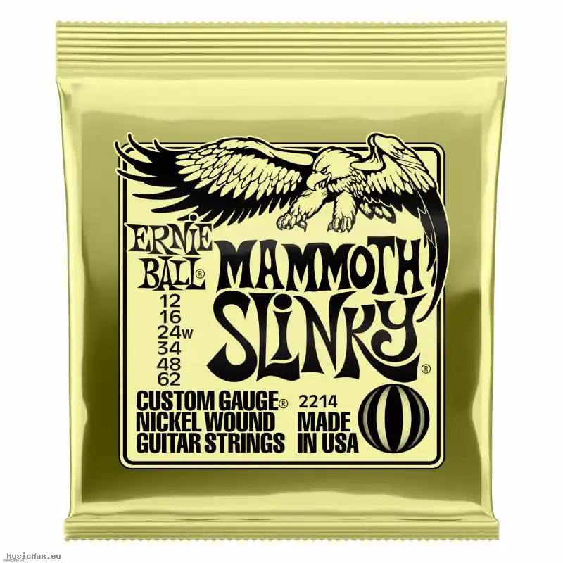 Top-Angebot ERNIE BALL 2214 MAMMOTH SLINKY 12-62 E-Gitarrensaiten
