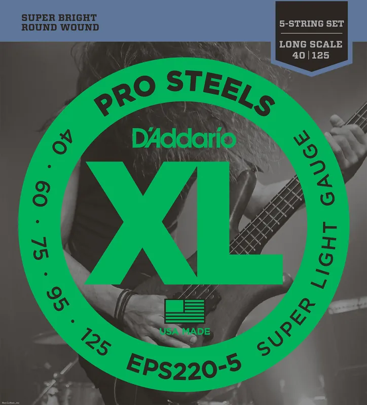 DADDARIO EPS220-5 40-125 5STR Bass Saiten Jetzt Bestellen