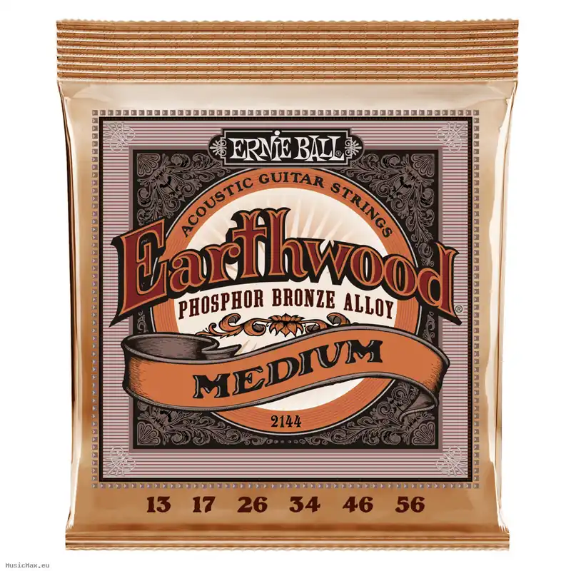 Heißes Angebot ERNIE BALL 2144 EARTHWOOD 13-56 Akustische Gitarrensaiten