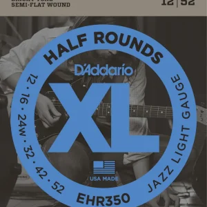 DADDARIO EHR350 12-52 E-Gitarrensaiten Kostenfreie Lieferung