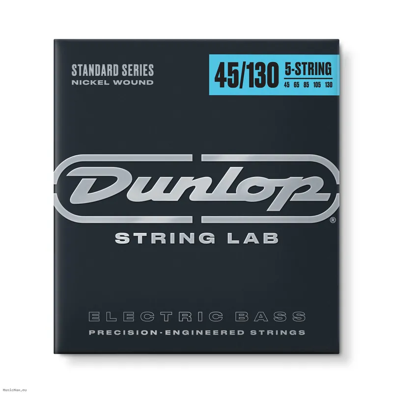 DUNLOP ACCESSORIES DBN45130 NICKEL 45-130 Bass Saiten Markenware
