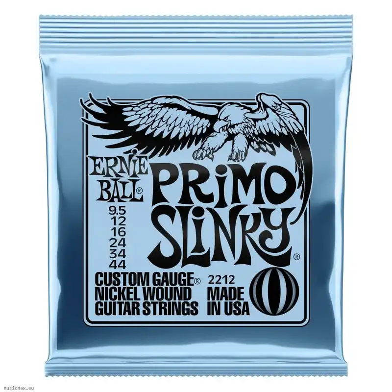 ERNIE BALL 2212 PRIMO SLINKY 9.5-44 E-Gitarrensaiten Begrenztes Angebot