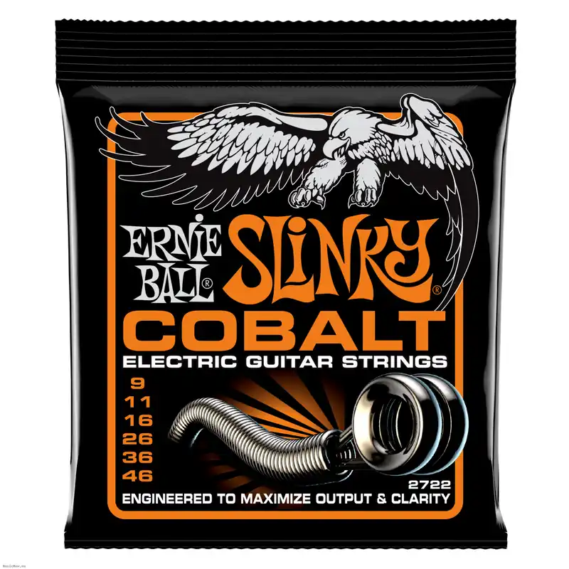 ERNIE BALL 2722 SLINKY COBALT 9-46 E-Gitarrensaiten Solange Der Vorrat Reicht