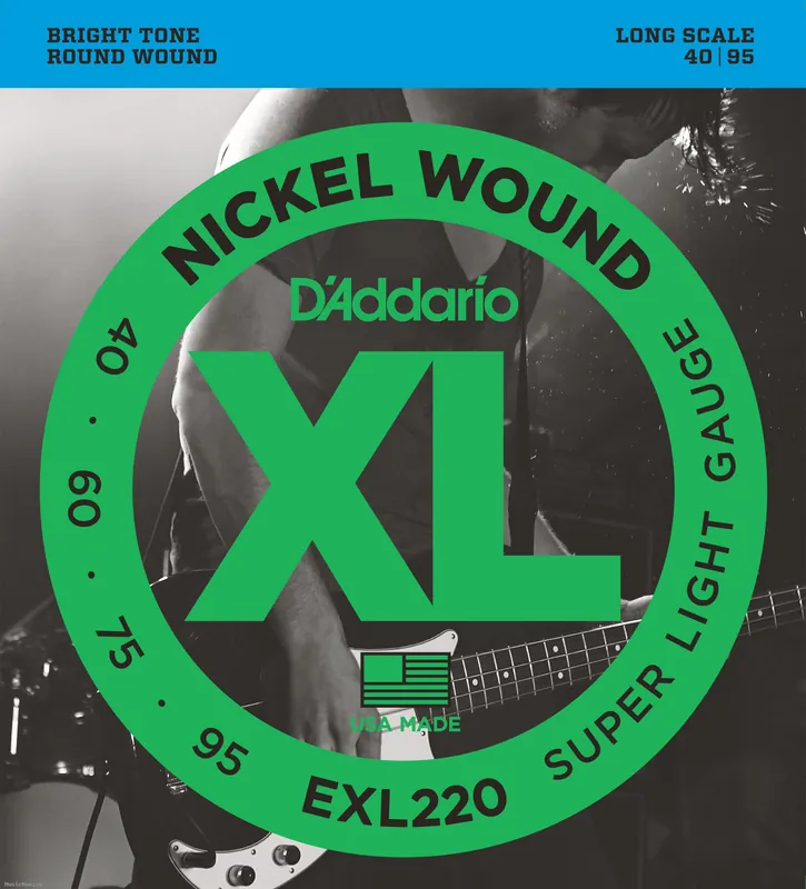 DADDARIO EXL220 40-95 Bass Saiten Aktuell