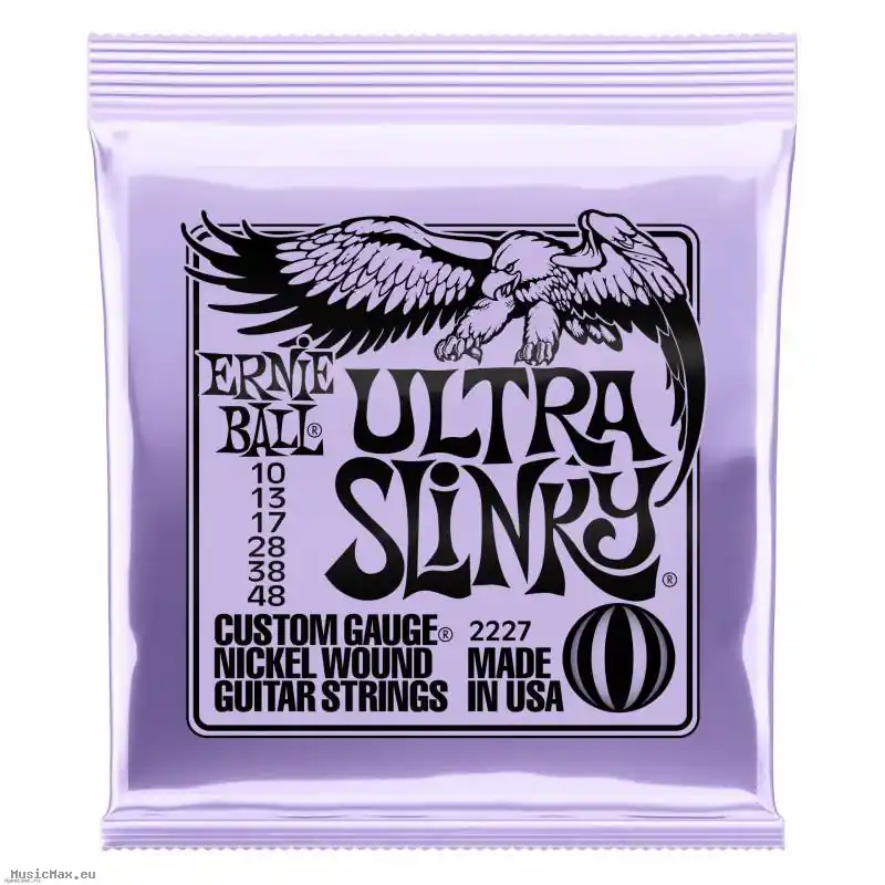 ERNIE BALL 2227 ULTRA SLINKY 10-48 E-Gitarrensaiten Highlight