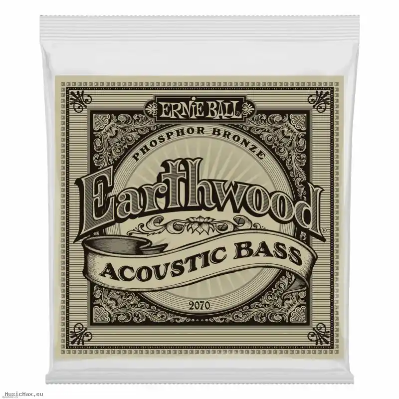 ERNIE BALL 2070 EARTHWOOD 45-95 Akustische Bassgitarrensaiten Gratis Versand