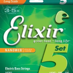ELIXIR 14207 NANOWEB 45-135 Beschichtete Bass Saiten Meistverkauft