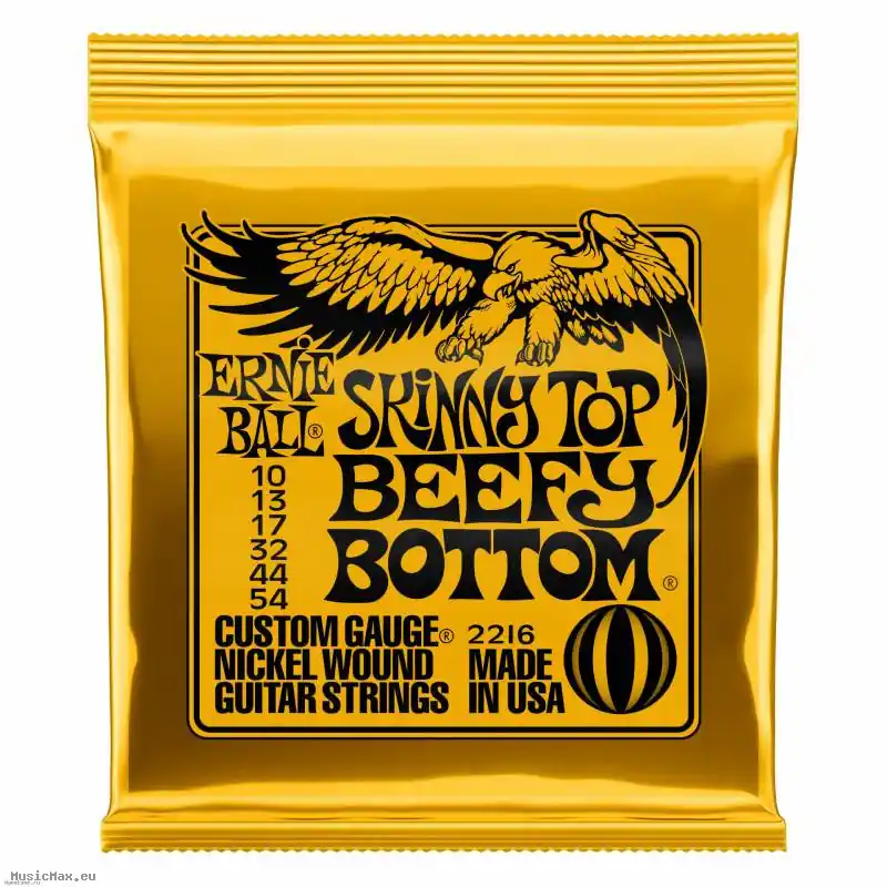 Beliebt ERNIE BALL 2216 SLINKY 10-54 E-Gitarrensaiten