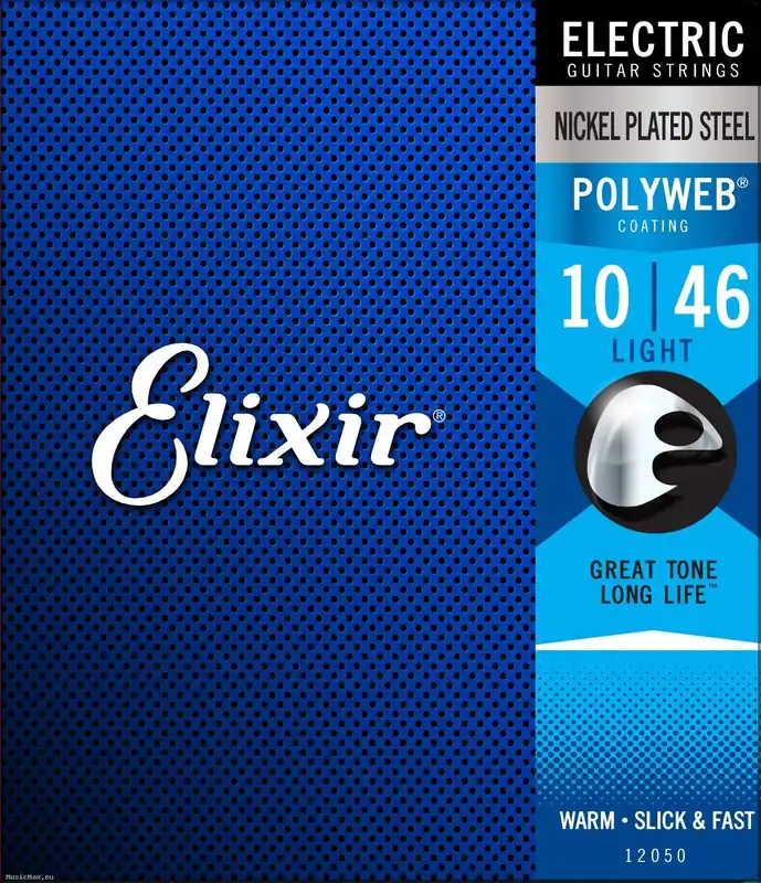 Kostenloser Versand ELIXIR 12050 POLYWEB 10-46 Beschichtete Saiten