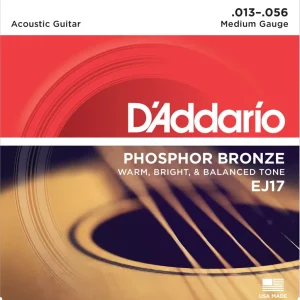 DADDARIO EJ17 13-56 Akustische Gitarrensaiten Versand Am Gleichen Tag