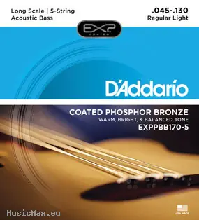 Beliebt DADDARIO EXPPBB170-5 5 str. 45-130 Bass Saiten