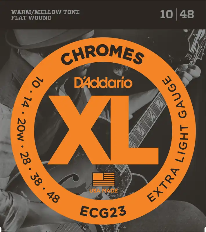DADDARIO ECG23 10-48 Flatwound E-Gitarrensaiten Top-Angebot