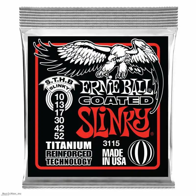 ERNIE BALL 3115 TITANIUM RPS 10-52 E-Gitarrensaiten Sonderangebot