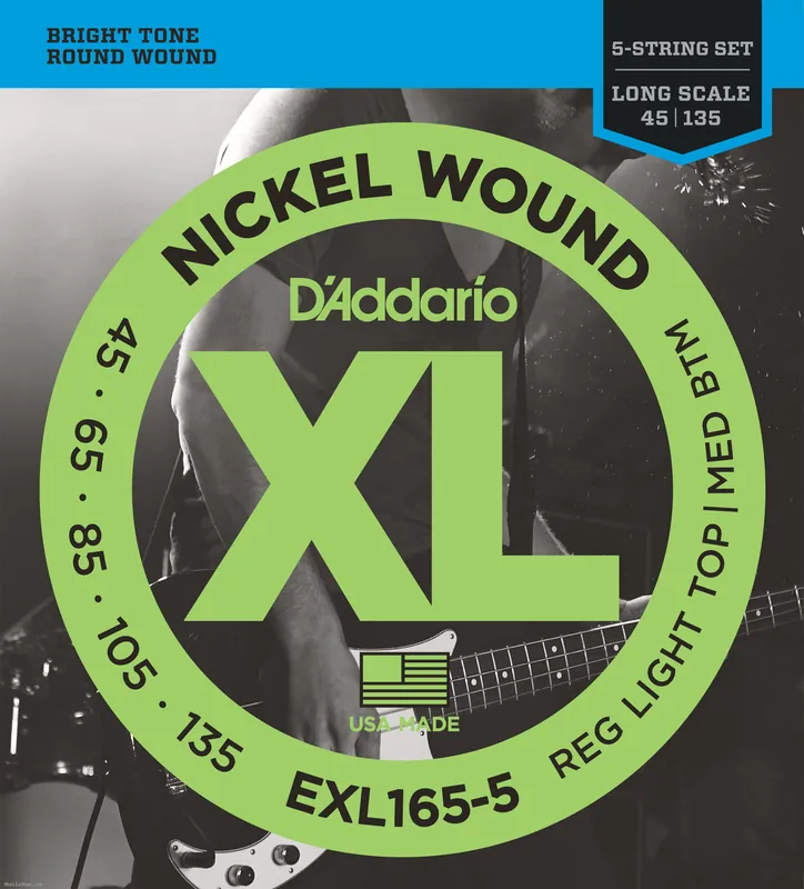 Top-Angebot DADDARIO EXL165-5 45-135 Bass Saiten