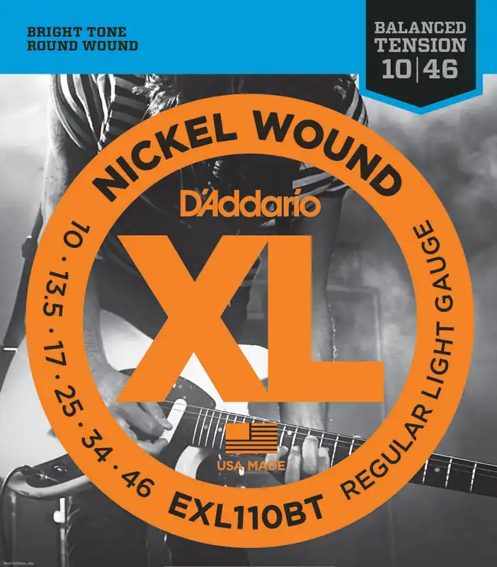 Aktuell DADDARIO EXL110BT 10-46 E-Gitarrensaiten