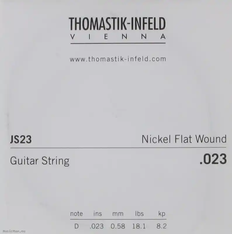 THOMASTIK JS23 .023 Flatwound E-Gitarre Einzelsaite Knallerangebot