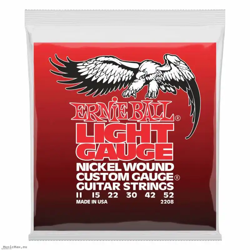 ERNIE BALL 2208 LIGHT 11-52 E-Gitarrensaiten Beliebt