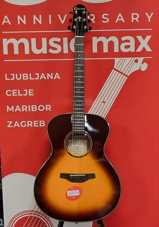 Sonderaktion CRAFTER HG-250BRS sunburst Akustikgitarre